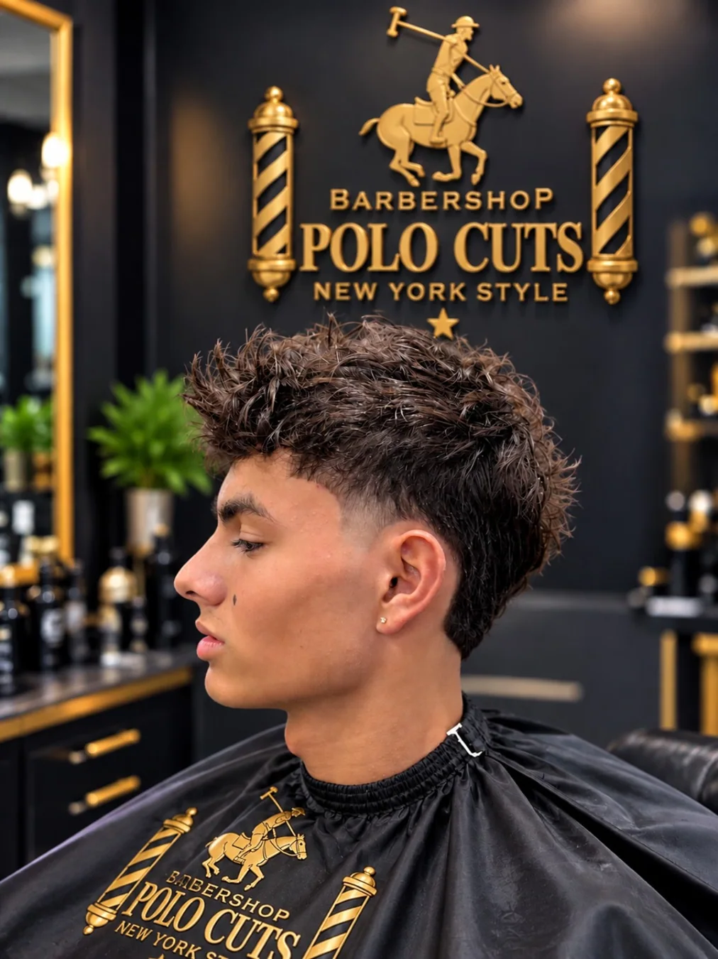 Textured Haircut at Polo Cuts Barbershop