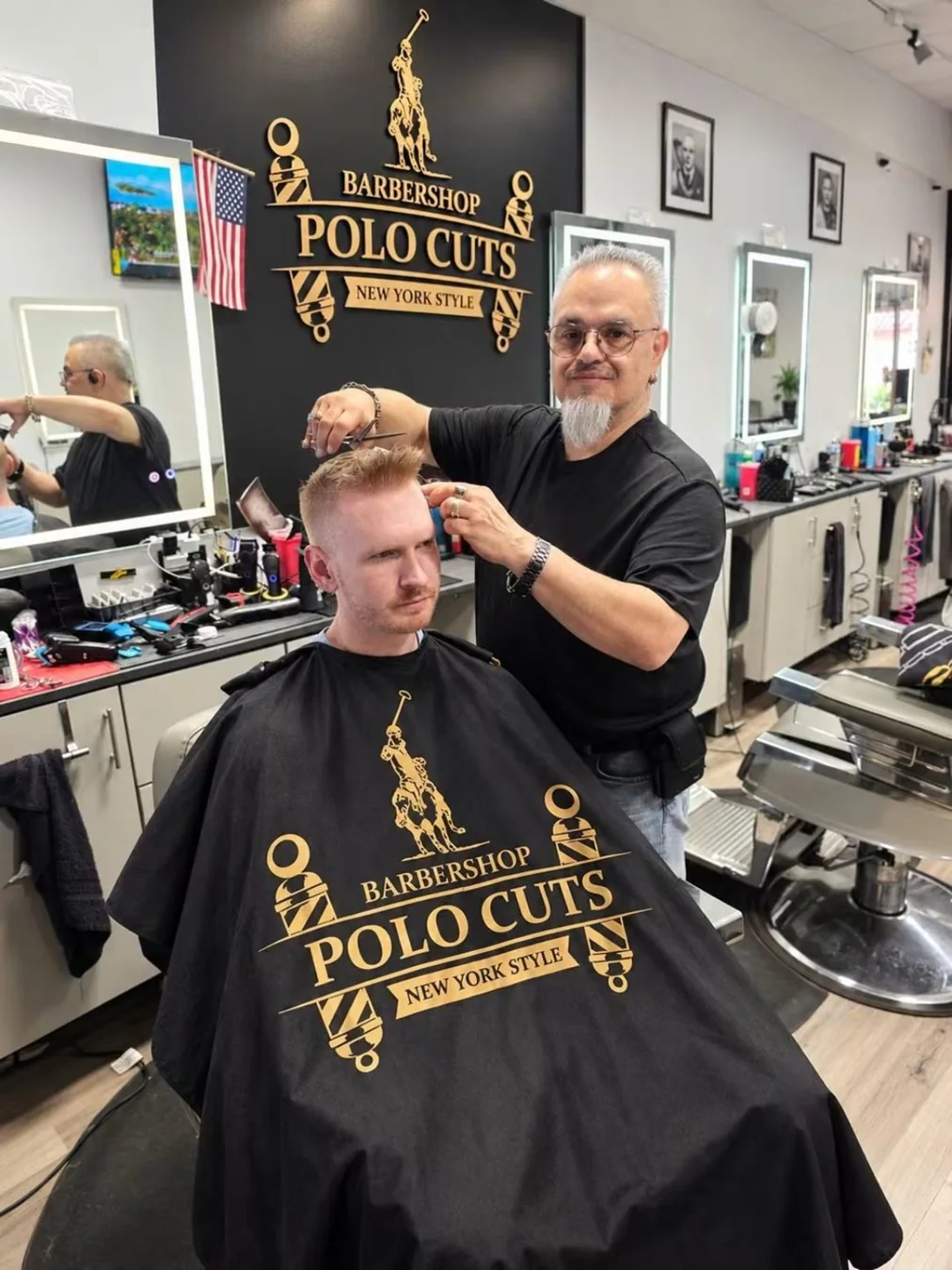 Precision Scissor Cut at Polo Cuts Barbershop