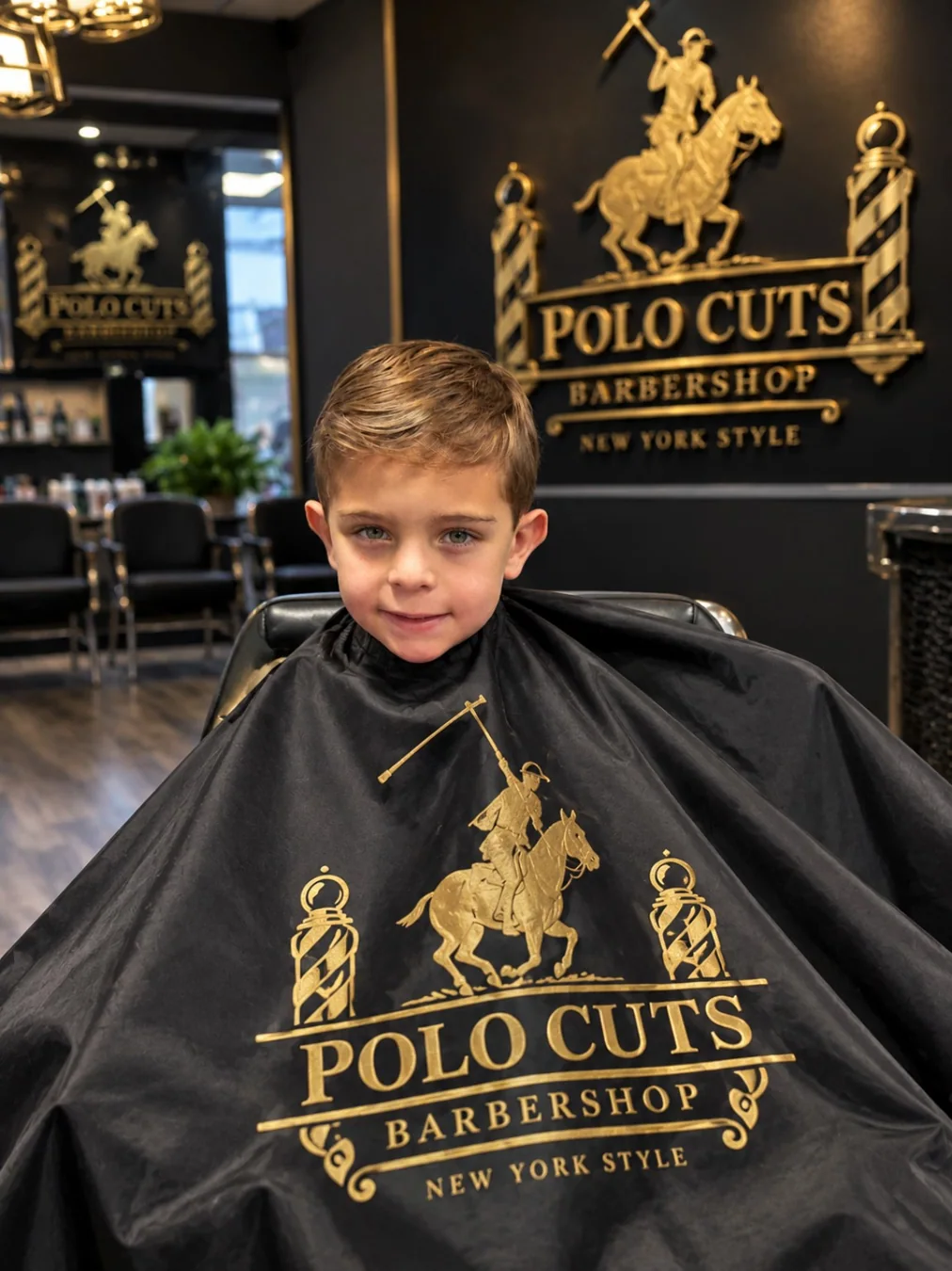 Kids’ Haircuts at Polo Cuts Barbershop